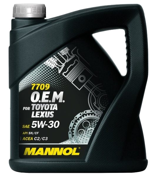 Моторное масло Mannol 7709 O.E.M. for Toyota Lexus 5W-30, 4л (Mannol: MN7709-4)